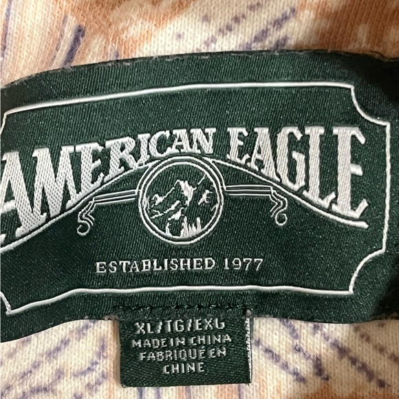 American Eagle Quilt Hoodie XL - Picture 4 of 4